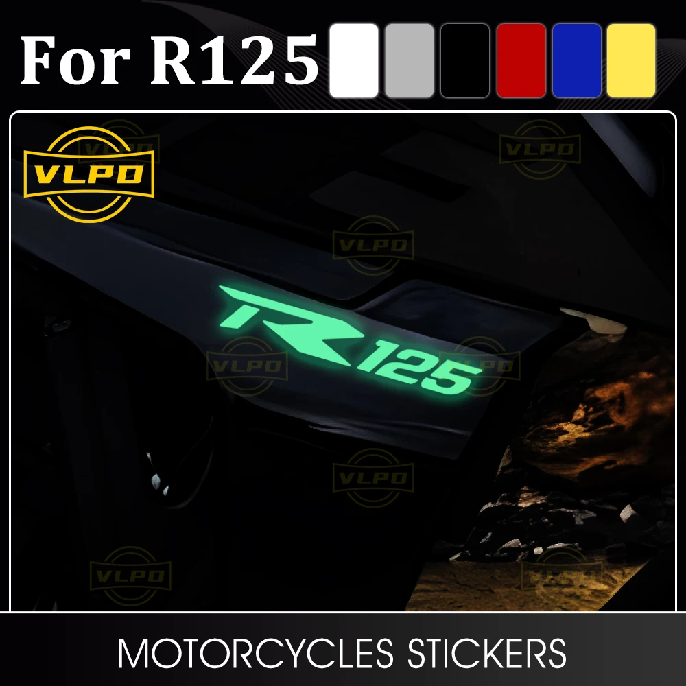 Motorcycle Glow Stickers Waterproof Decal for VOGE 125R 125 R R125 2023 2024 2025 2026 Accessories