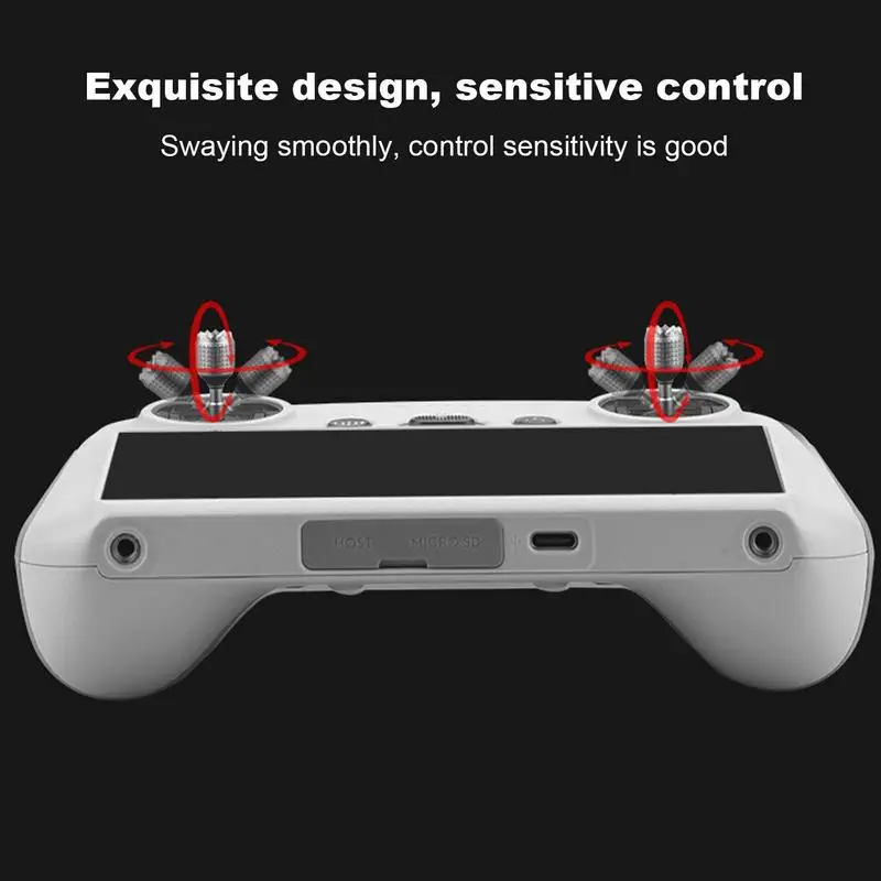 Drone Controller Joystick Ergonomic Remote Controller Joystick Non-Slip Rocker Replacement Metal Control Thumb Stick For Travel