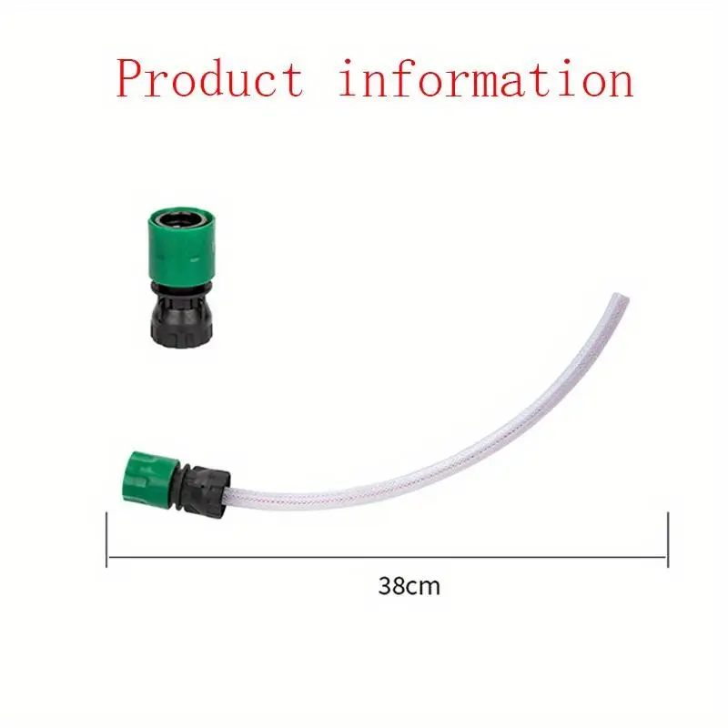 Adapter for Lithium Battery Washer Gun for Coke Bottle High Pressure Washer Hose Quick Connection Tool Wash Accessories view 2