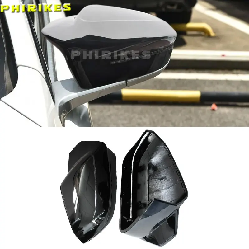 

Real Carbon Fiber Side Rearview Mirror Cover Caps For BMW 5 Series I5 G60 G68 7 Ser I7 G70 X3 G45 M5 G90 M Look
