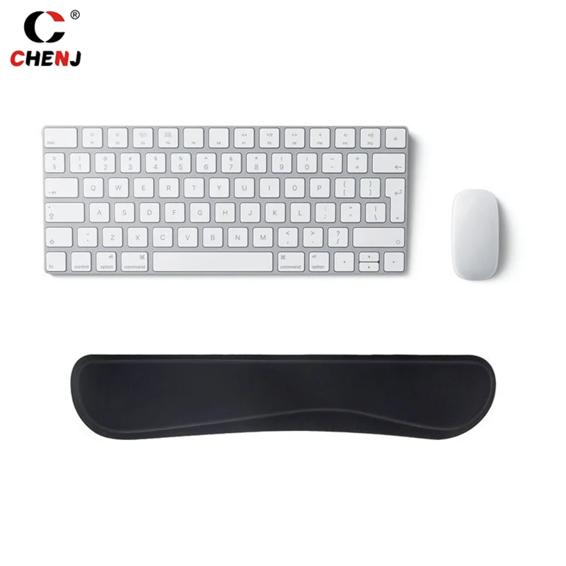 キーボードとマウスのクッション,オフィスの手首の枕,デスクトップ,コンピューター,ラップトップ,PC,ゲーム用のサポート,EVAスポンジ