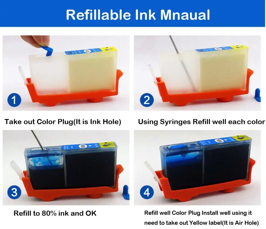 604 604XL T604 T604XL Refill Ink Cartridge For Epson XP-2200 2205 3200 3205 4200 4205 WF-2910 2930 2935 2950 Europe