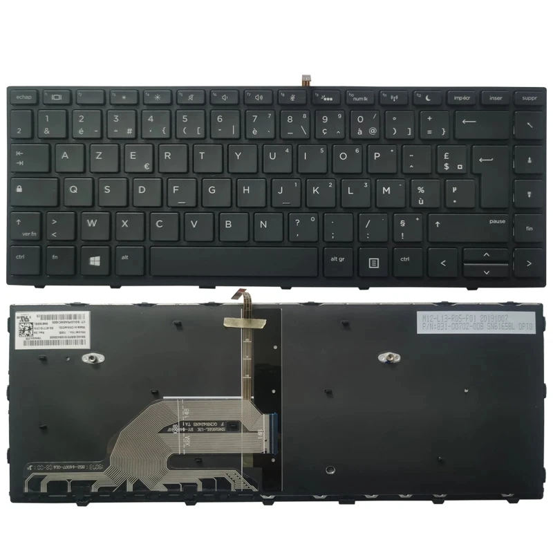 

Новая испанская латинская Французская клавиатура для HP Probook 640 G4 645 G4 645 G5 430 G5 440 G5 445 G5 G5 без указателя, SP LA FR