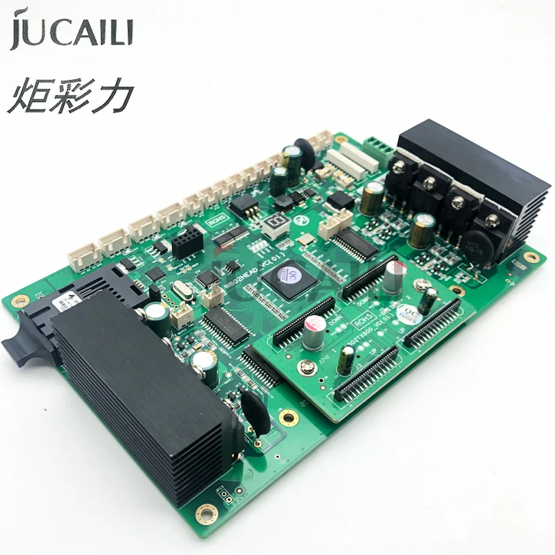 

Плата каретки с двойной головкой Jucaili Wellprint TX800 W802HEAD-VE, оптоволоконная версия для принтера Epson TX800