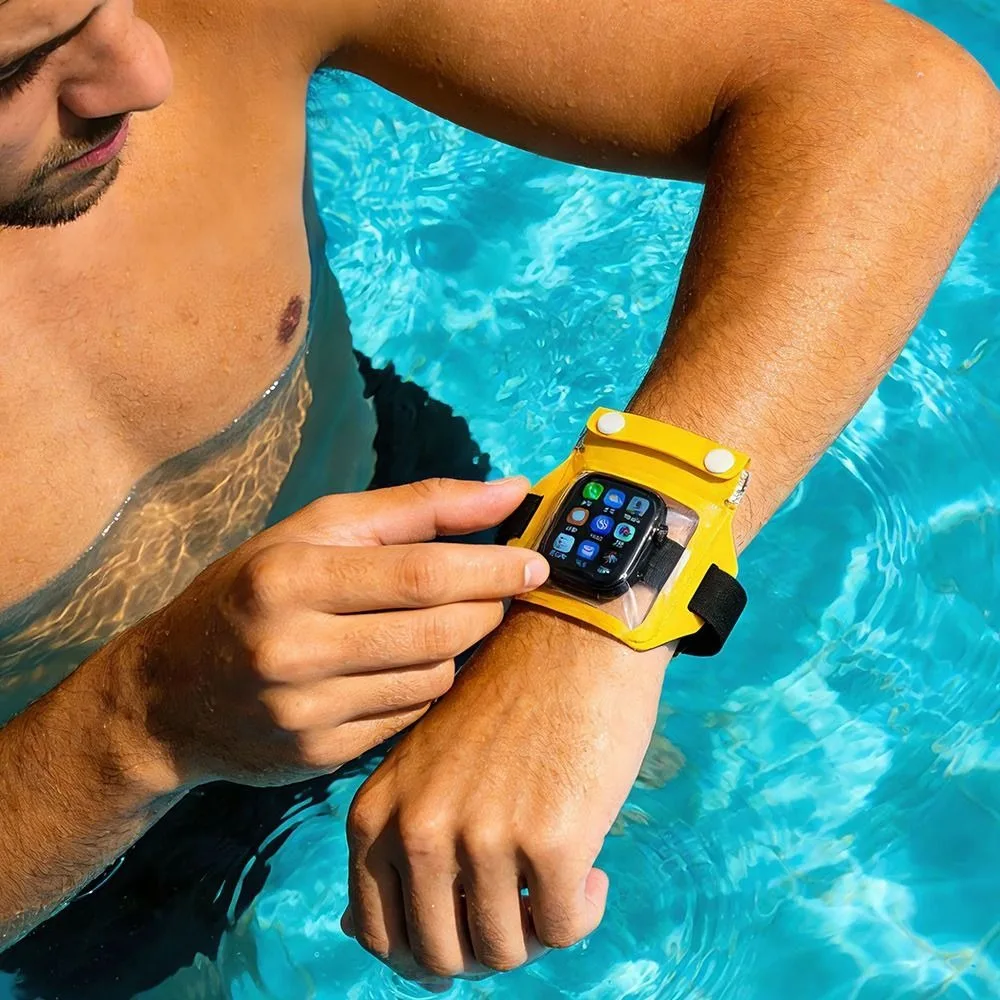 Touchscreen Compatible Smartwatch Waterproof Cover Waterproof Sealed Smartwatch Protective Cover Multicolor Accessory