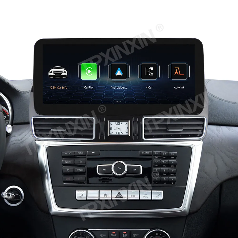 Car Radio Linux Screen For Mercedes Benz ML W166 GL X166 GLE GLS 2012 2013 2014 2015 Wireless Carplay Unit HD Touch Screen