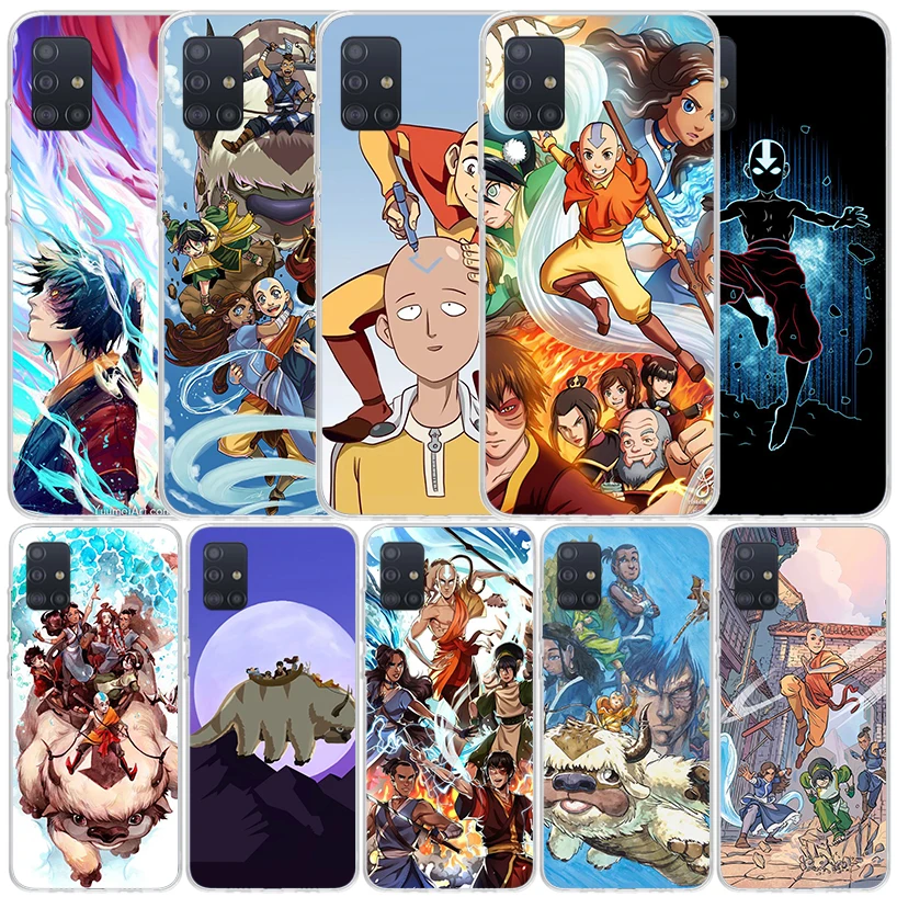 Anime Avatar The Last Airbender Phone Case For Samsung Galaxy A51 A50S A41 A40 A31 A30S A21S A20S A20E A11 A10S A71 A70 A6 A7 A8