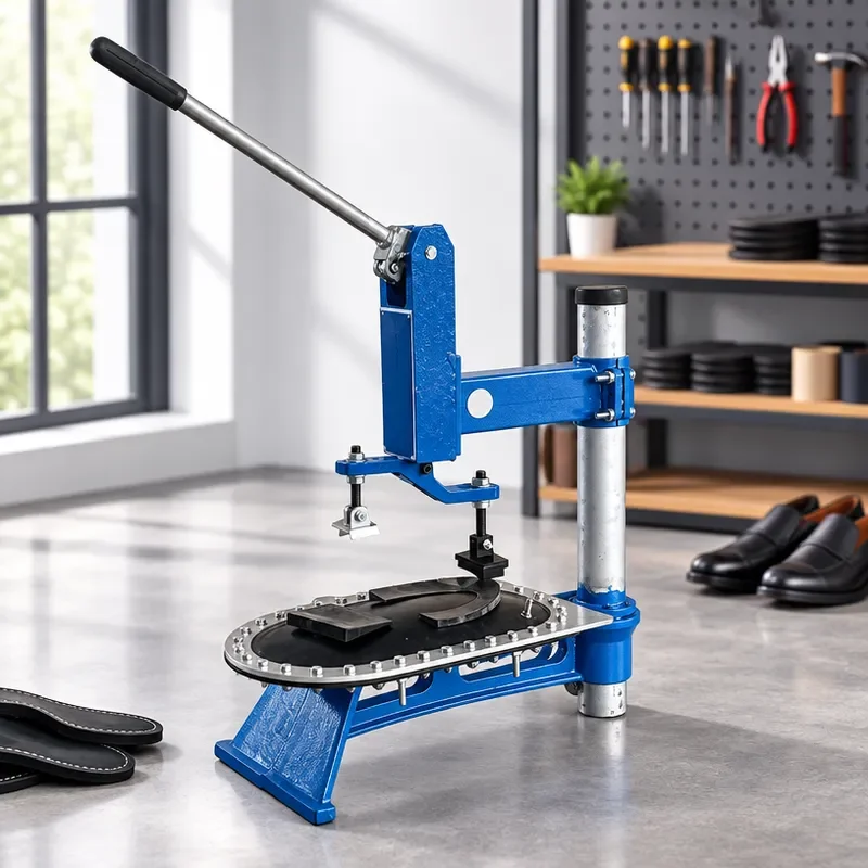For Manual Hand Press Machine for Shoe Making Double Sole Bonding and Reinforcement Small Desktop Equipment for Upper and