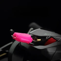 Abrazaderas para línea de pesca con clips portátiles baitcasting