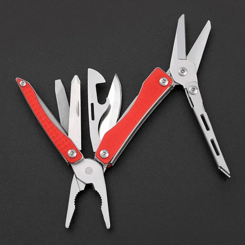 Imagem -02 - Nextool-mini Flagship Multi Funcional Dobrável Edc Ferramenta de Mão Chave de Fenda Alicate Abridor de Garrafas Outdoor Camping Multitool 10 em 1