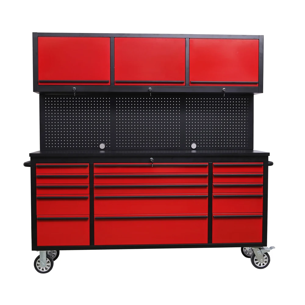 Metal Steel Garage Tool Cabinet Workshop Hand Toolbox