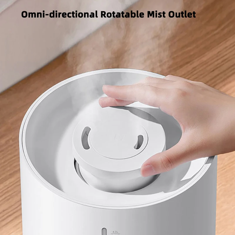 Xiaomi Mijia Luchtbevochtiger 2 300 Ml/h Bevochtiging 4l Mistmaker Met Grote Capaciteit Water Thuisvochtigheid Controle Laag Geluid