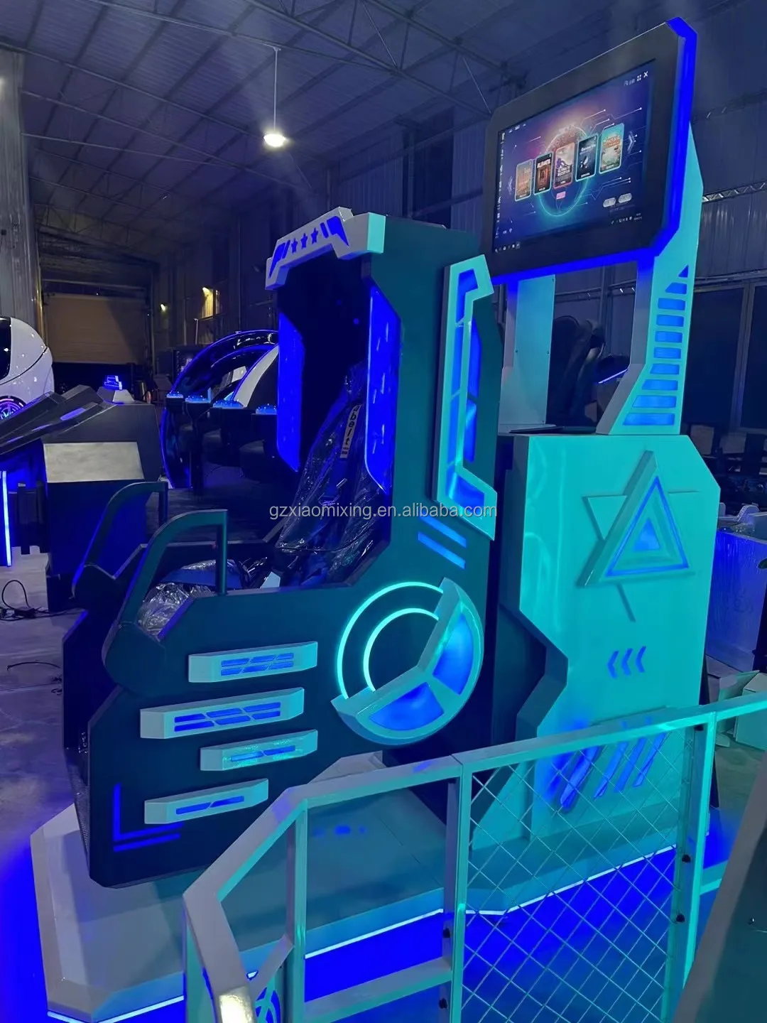 New Century Single-User VR Flight Simulator Thrilling 360 Flips Super Clear Vision Immersive Experience Indoor Shopping Malls