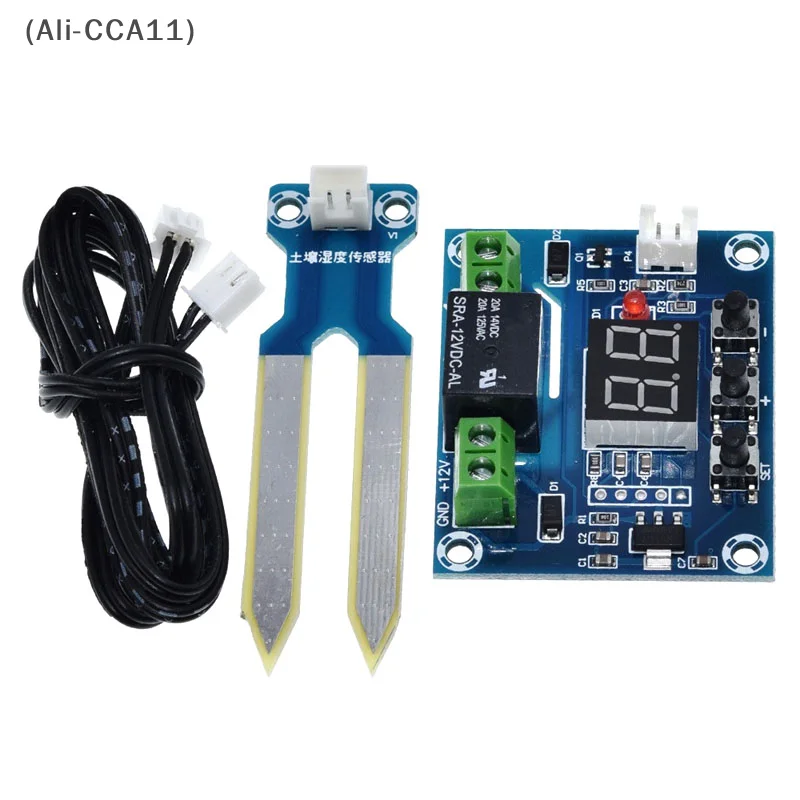 XH-M214 Soil Humidity Controller Module With Precise Digital Display Flowerpot Potted Plants Automatic Watering Sprinkler