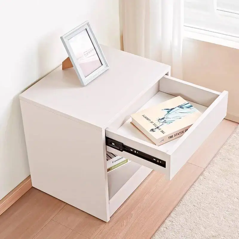 table bedside App card or lock Storage locker Chest of drawers concealed money safe side table mesa de noche bedroom Furniture