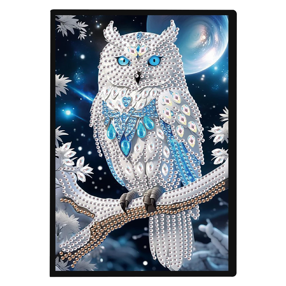 50 страниц A5 специальной формы, цветок, животное, инкрустированный бриллиантами, блокнот ручной работы, дрель, живопись, беспроводная полоска, дневник для мальчиков и девочек