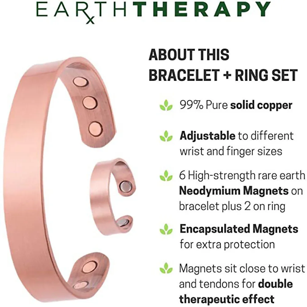 Magnetic Copper Bangle Bracelet Vintage Health Balance Energy Therapy Arthritis Pain Relief Anti Arthritis Adjustable Bracelet