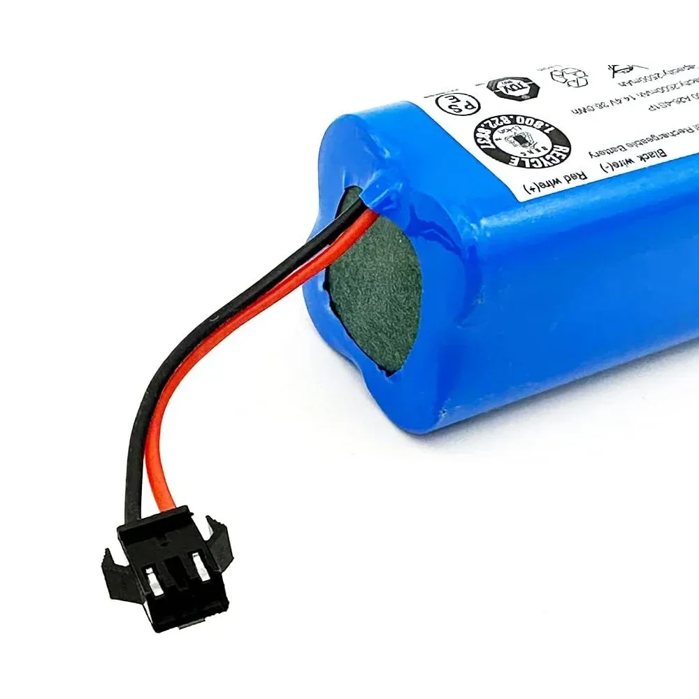 14.4V 2600mAh Replacement Battery for Ecovacs Deebot N79S N79 DN622, Eufy RoboVac 11 11S 12 15C 25C 30 30C 35C, Hybrid G10 G20