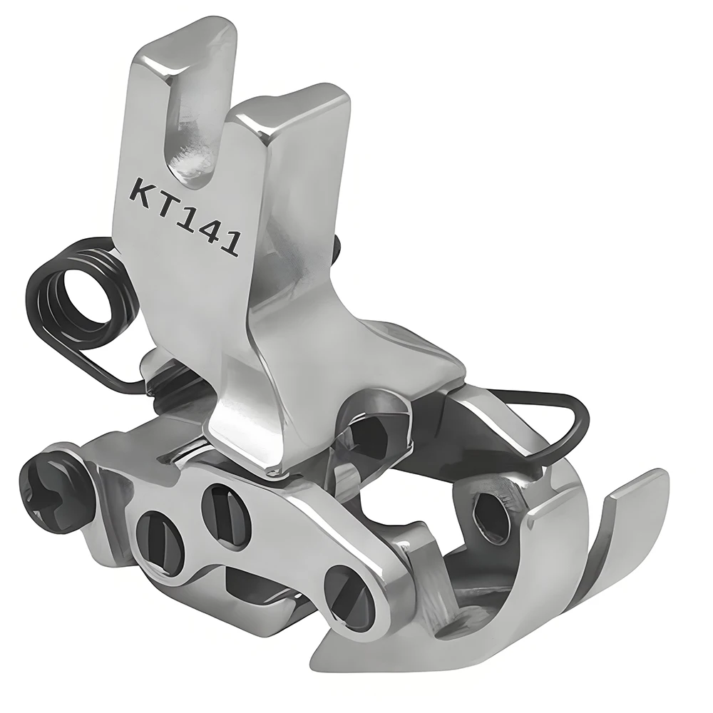 قدم مكبس تفاعلية أمامية وخلفية لماكينة الخياطة ، مفصلية ، قماش سميك للغاية ، إكسسوارات ماكينة الخياطة الصناعية ، KT141