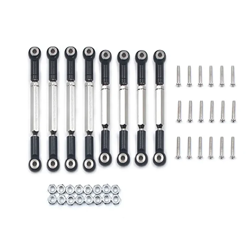 

For WPL B1 B-1 B14 B-14 B24 B-24 C14 1/16 RC Car Spare Parts Upgrade Metal Pull Rod Steering Servo Pull Base