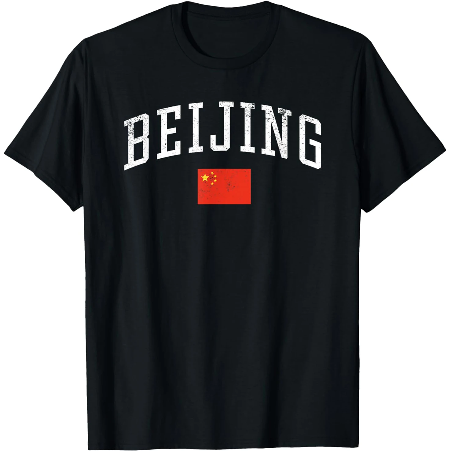 I Love BJ Beijing Gift Idea Retro Circle T Shirts Men Women Humor Streetwear Unisex Tee Shirt Short Sleeve Women's Clothing