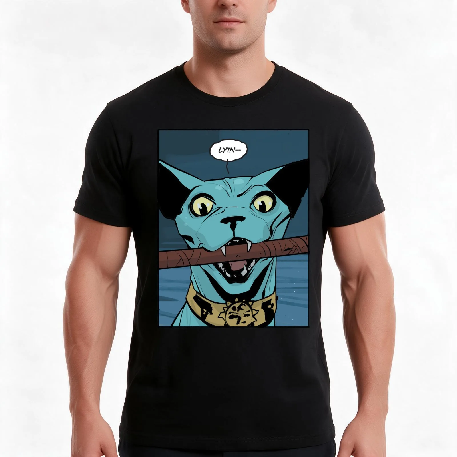 saga,lying cat,gwndolyn the will brian vaughan brian k vaughan fiona staples space comic hazel alana marko T-Shirt