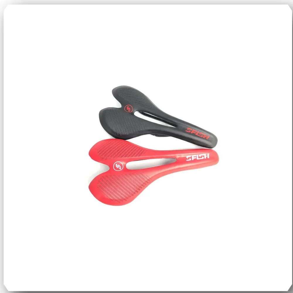 

SFISH Ultra-light full carbon fiber mountain road bike saddle packing PU leather and EVA seat cushion bicycle seat leather