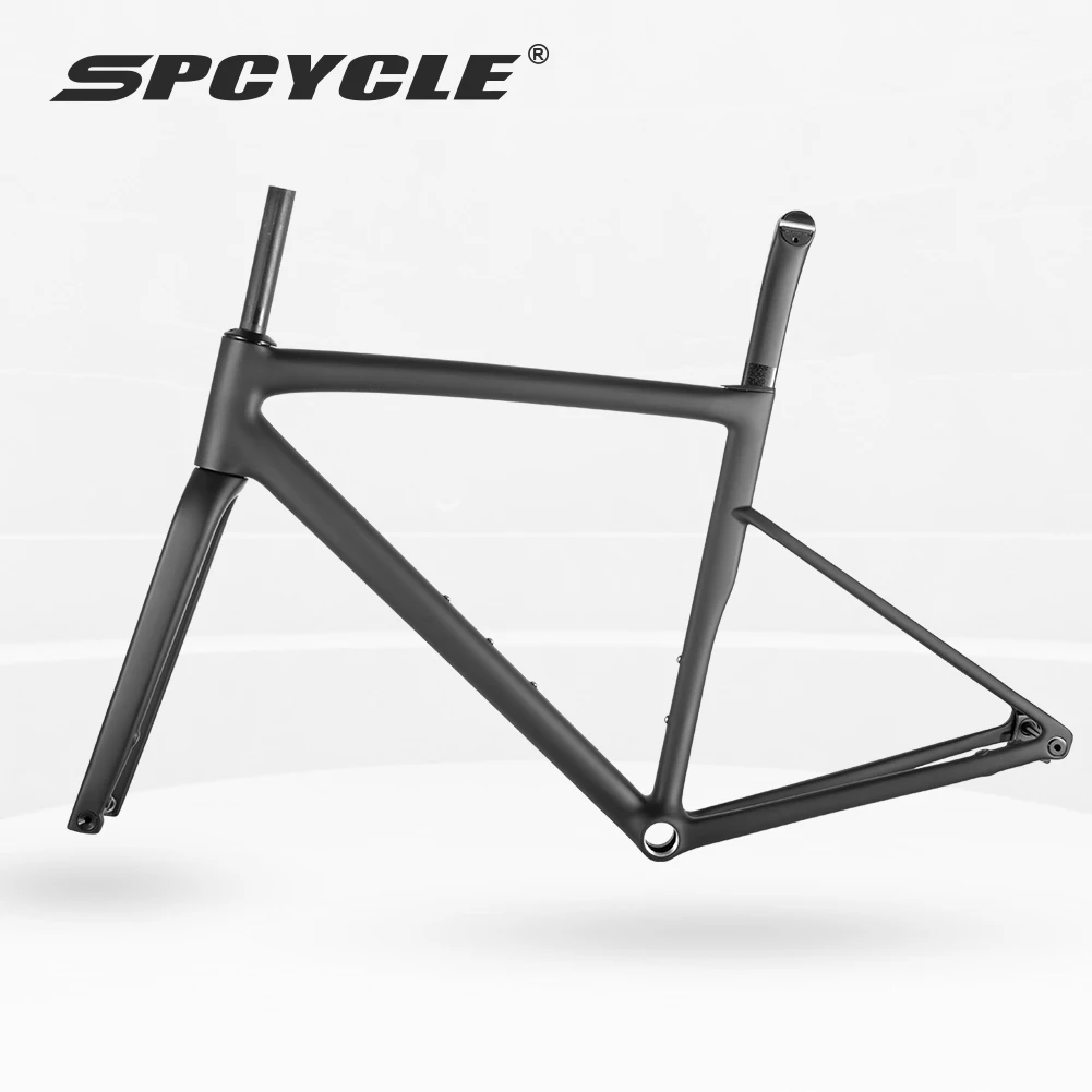 Spcycle R088 Toray T1000 Carbon Road Bike Frame BSA UDH 700x32C Zero Offset Seatpost Race Bicycle Carbon Frameset