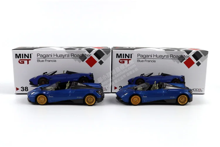 MINI GT 1:64 38# 50# Pagani Sports Car die cast alloy car model Collection gift