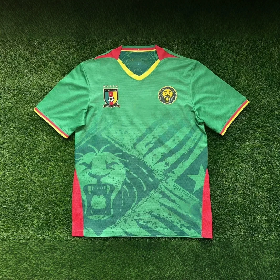 

25-26 Cameroon jersey African national team fan edition host and guest two away tops