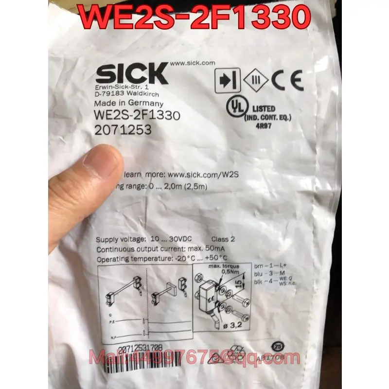 

New WE2S-2F1330 sensor