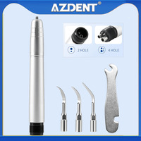 1PC Azdent Dental Ultrasonic Scaler Handpiece Air Scaler Handpiece Sonic Scaler With3 Tips 135℃ Autoclavable Fit For NSK