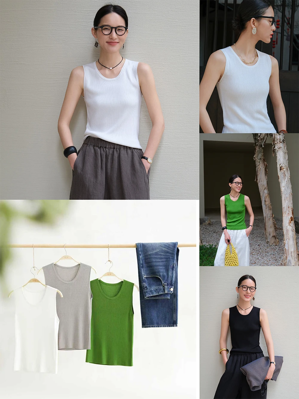 

Женский трикотажный жилет Mallin 2026 из шелковой смеси, мягкий, высокоэластичный, с U-образным вырезом, для делового стиля