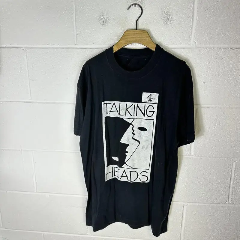 TALKING HEADS Channel Four Television T Shirt Full Size S 5XL