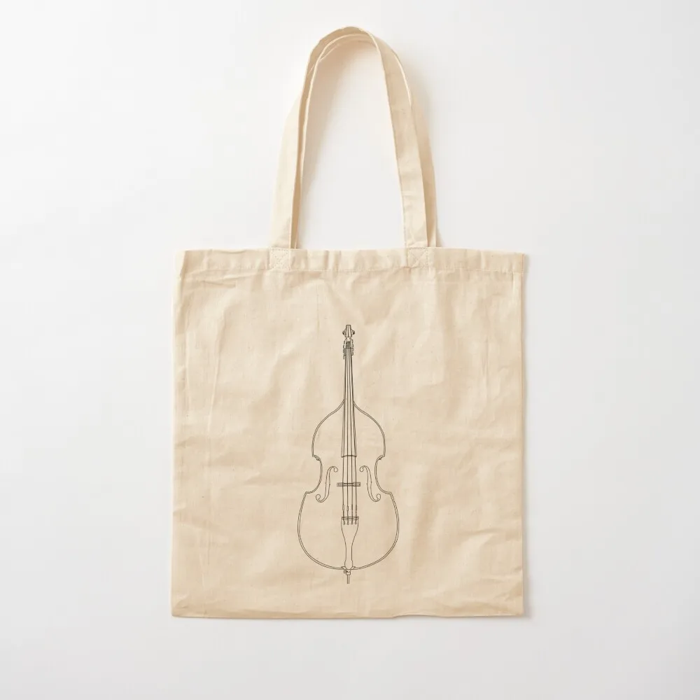 Double Bass Tote Bag tote bag Shopper bag women Customizable tote