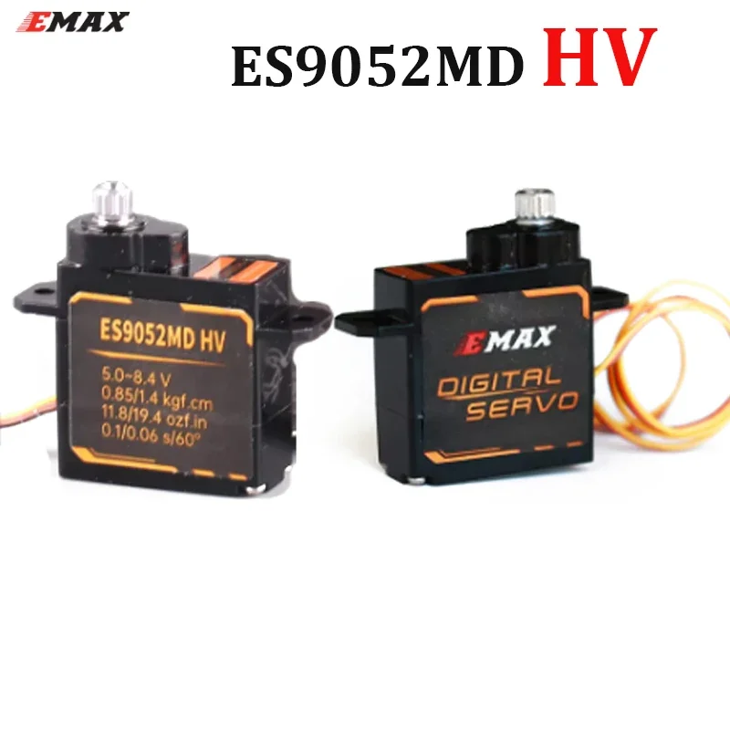 

EMAX ES9052MD HV All-Purpose High Voltage Metal Gear Digital Servo For RC Model Airplane /Helicopter