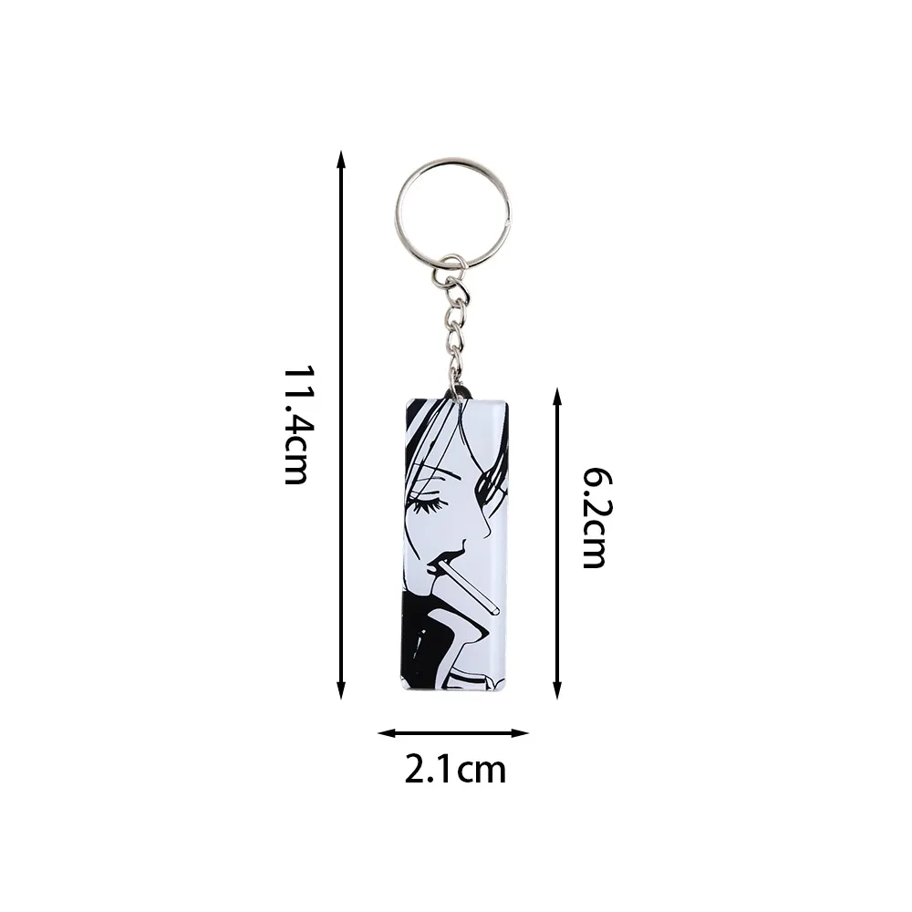 Nana Anime Character Keychain Oosaki Nana Double-Sided Acrylic Key