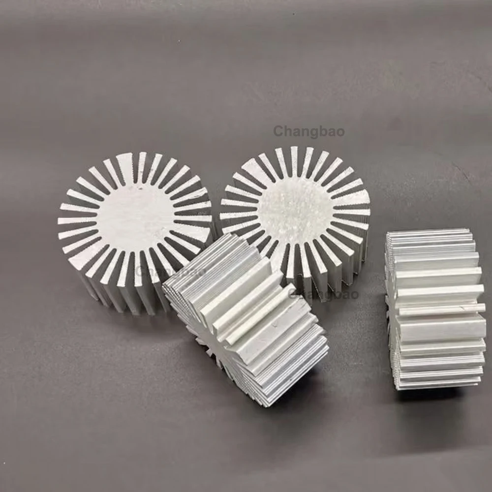 D60mm*H30 Led Light Aluminum Heatink Radiator for 7-10W High Power COB Leds