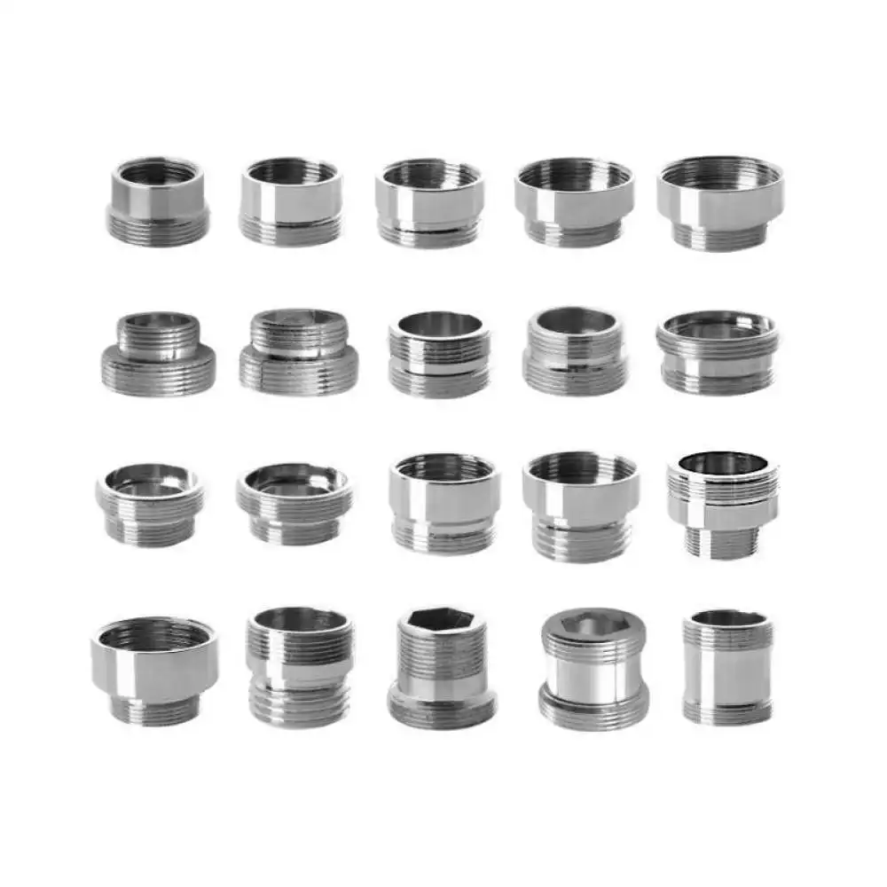 Copper Faucet Aerator Adapter Universal Kitchen Bathroom Sink Water Purifier Connector Male Female Thread Conversion Fitting