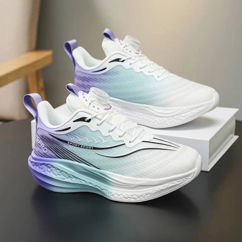 

Reinforced Heel Kids Sports Trainers Anti-wear Non-slip Sole Breathable Upper Comfort Shoes For Active Boys And Girls