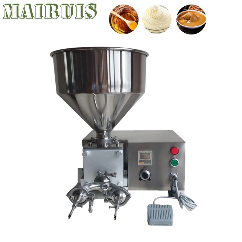 

Commercial Puff Cream Injector Machine Jam Core Filling Machine Jam Spreading Machine For Cake