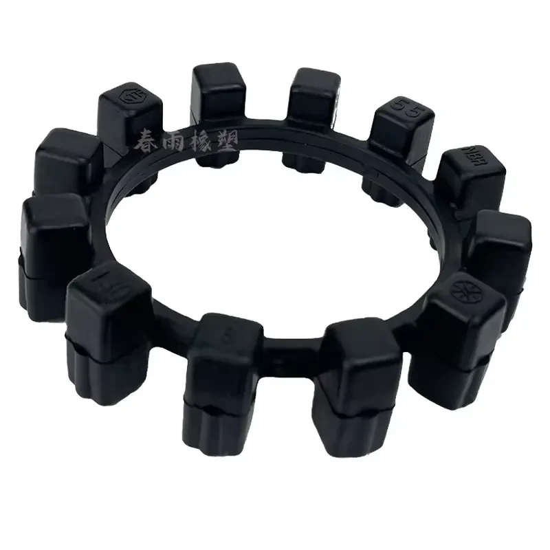 OEM Zd 12 Claw Buffer Adhesive Coupler Flexible Rubber Element Spider Construction Shaft Couplings Printing Shops 3-Year