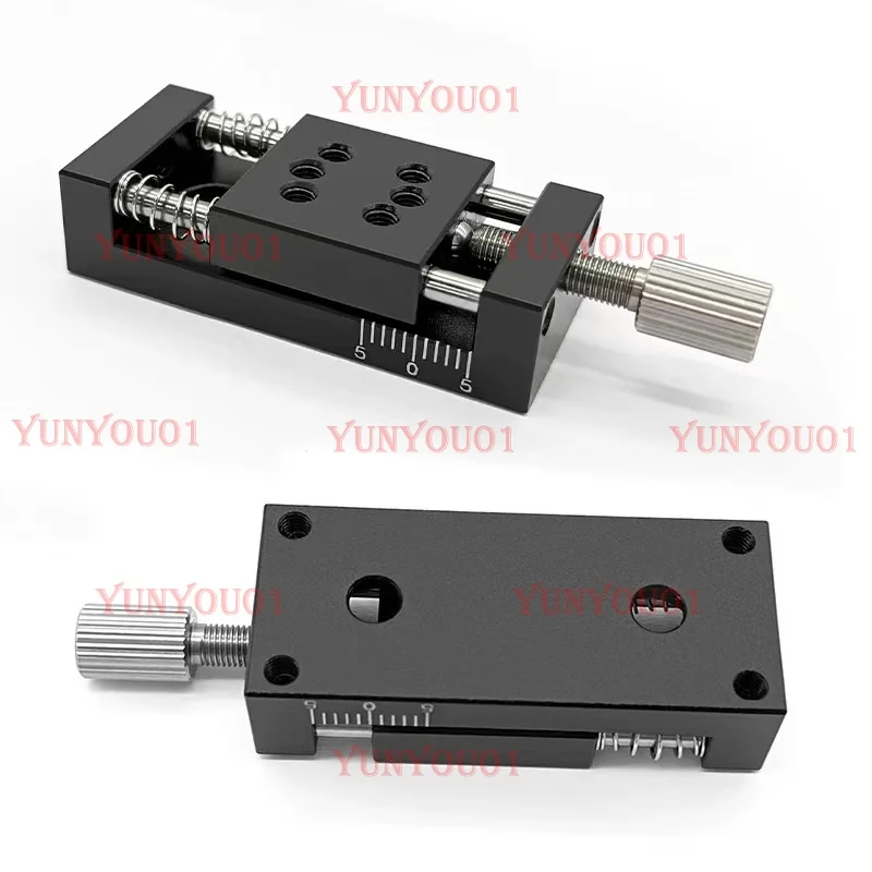 

20x20MM X Axis Linear Stage Stroke 10MM Fine‑Tuning Precision Mini Sliding Table Micro Manual Laboratory Translation Stage