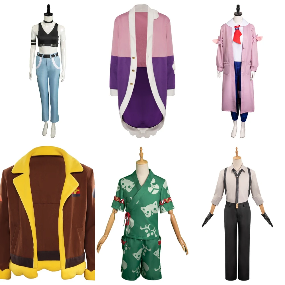 Friede Perrin Lacey Rika Aoi Dot Cosplay Anime Scarlet and Violet Costume per le donne ragazze Fantasia camicia cappotto carnevale di Halloween