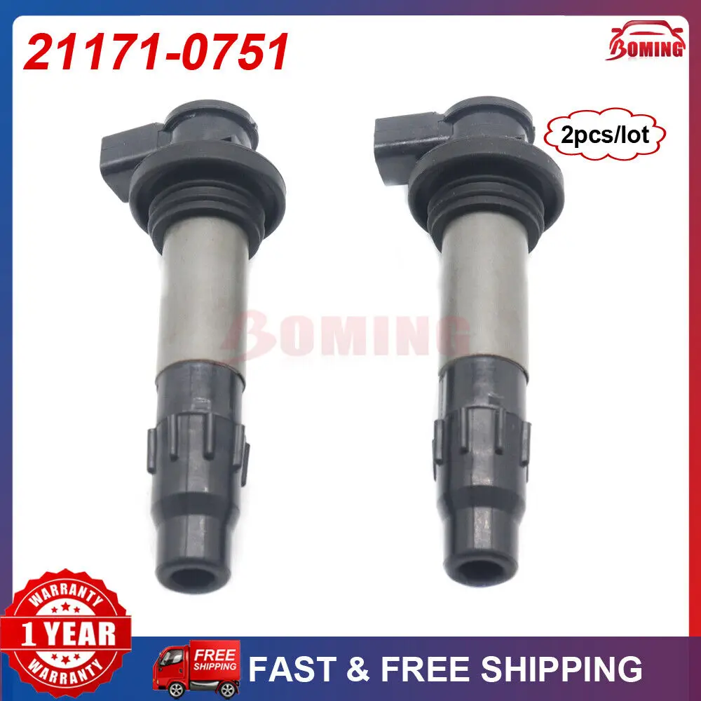 

2 шт./лот 21171-0751 автомобильные катушки зажигания для Kawasaki Ninja 400 Z400 ER400 211710751 21171 0751 2018 2019 2020 2021 2022 2023