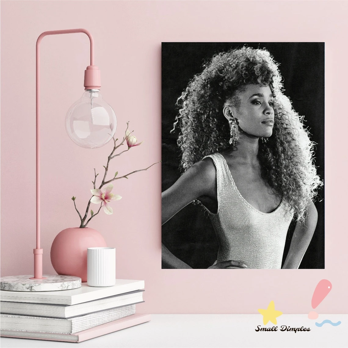 Whitney Houston Music Star Pos – Home Decor Houston recenzja i cena