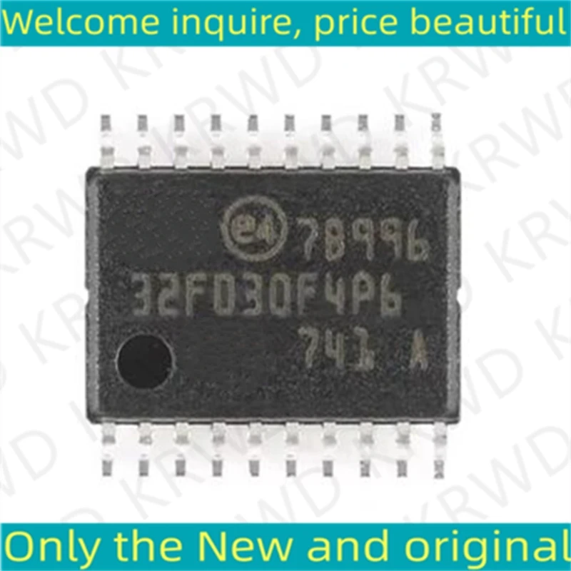 5PCS 32F030F4P6  New and Original Chip IC STM32F030F4P6TR STM32F030F4 32F030 SOP-20F4