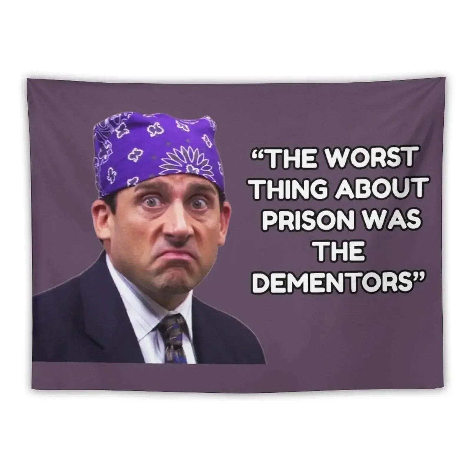 

Prison Mike - Dementors T-Shirt Tapestry Room Decor For Girls Wall Hangings Decoration Tapestry