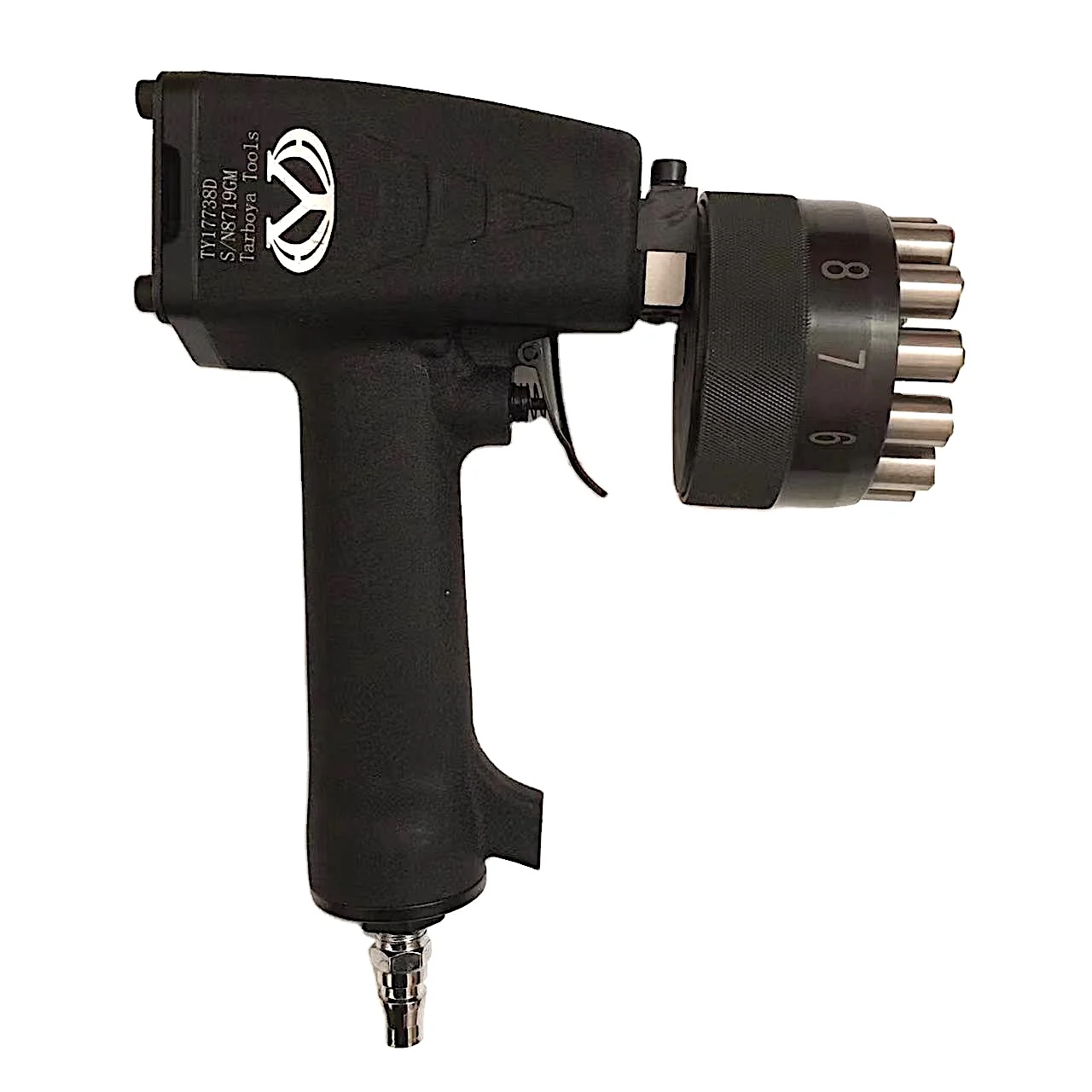 

Inspection Hammers Hold 12 Piece Interchangeable Steel Stamp Insert Steel Stamp Letter Air Stamper to Quickly Indent ID Marks