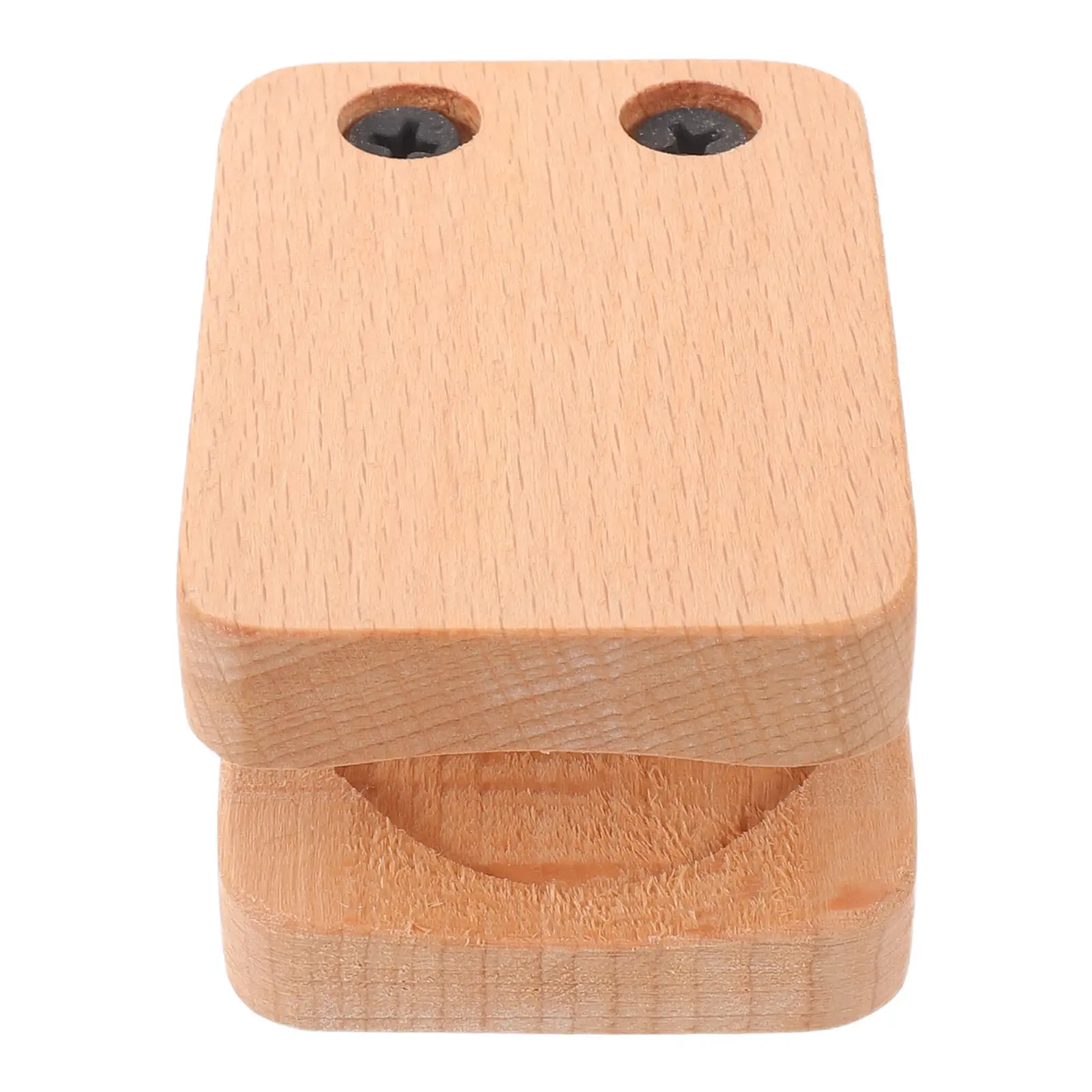 Beechwood Wooden Cajon Side Castanet Acoustic Performance Rhythm Instrument Add on Hand Percussion Clapper for Cajon Box Drum